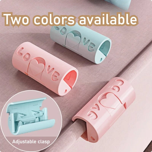 Heavy Duty Bed Sheet Clips – Non-Slip Quilt & Duvet Fasteners Bedding Fastener Clips Peaceful Pleasures Health and Wellness