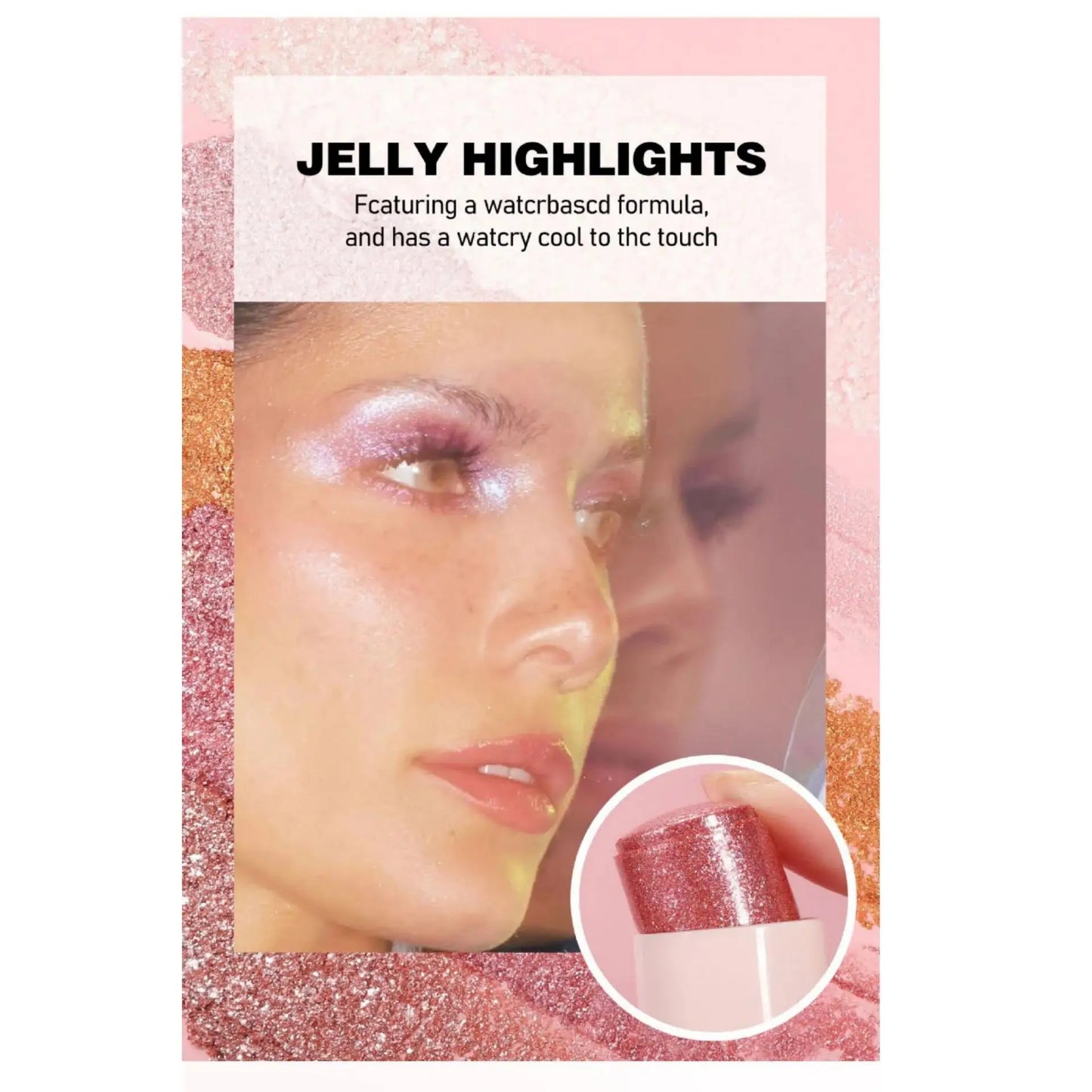 HANDAIYAN 6-Shade Creamy Shimmer Highlighter Stick – Face & Body