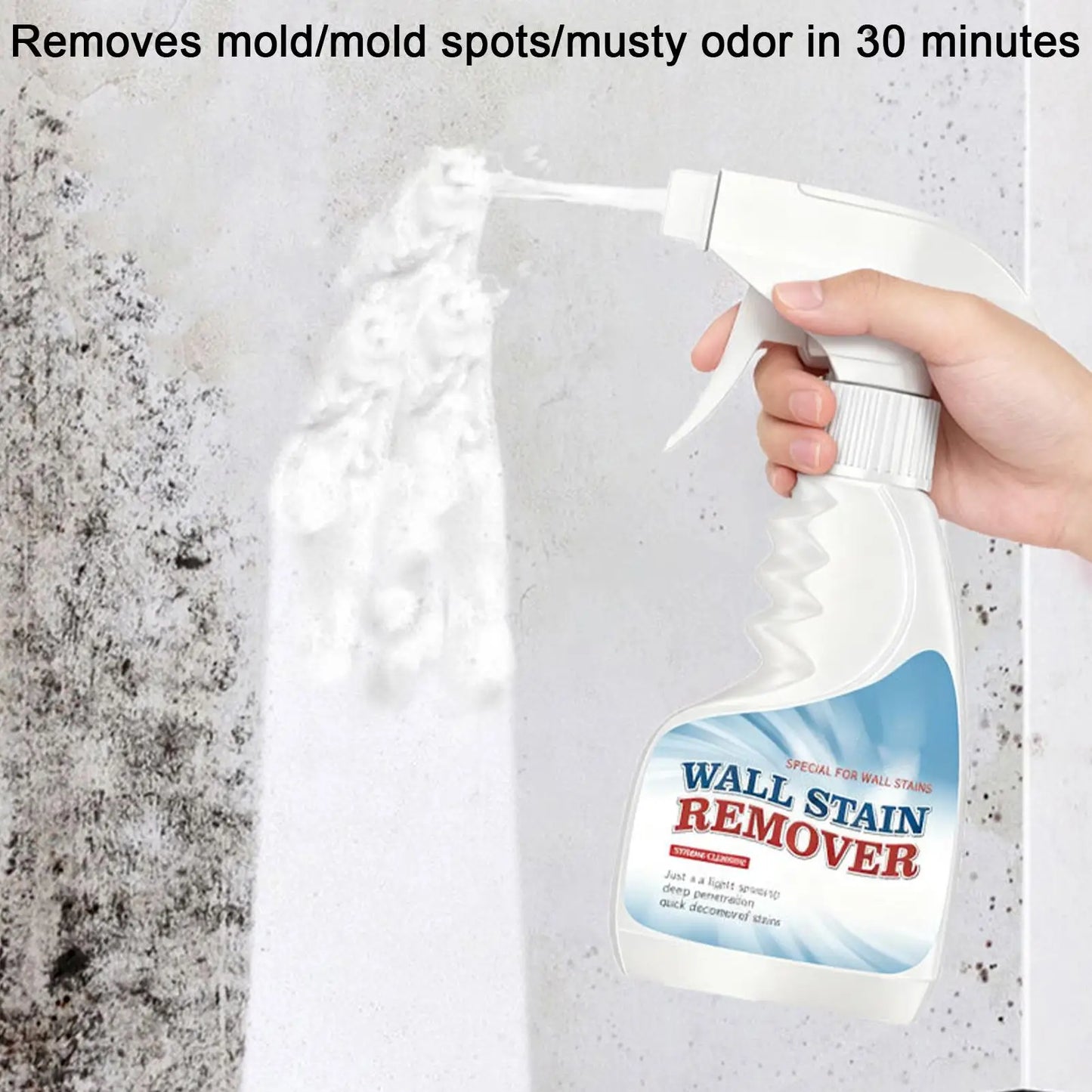 Mould Removal Spray – Bathroom & Wall Mildew Cleaner 120/500ml