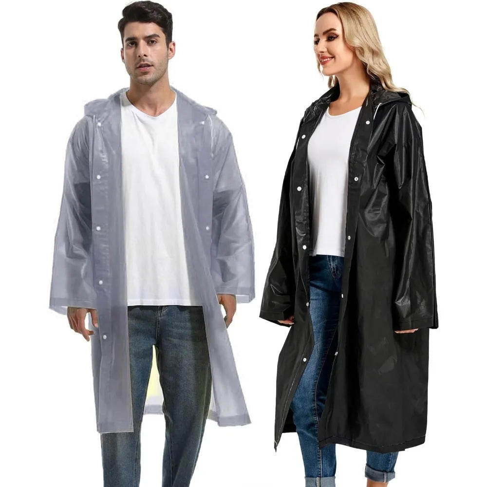 Waterproof Hiking Poncho – Portable Adult Rain Coat