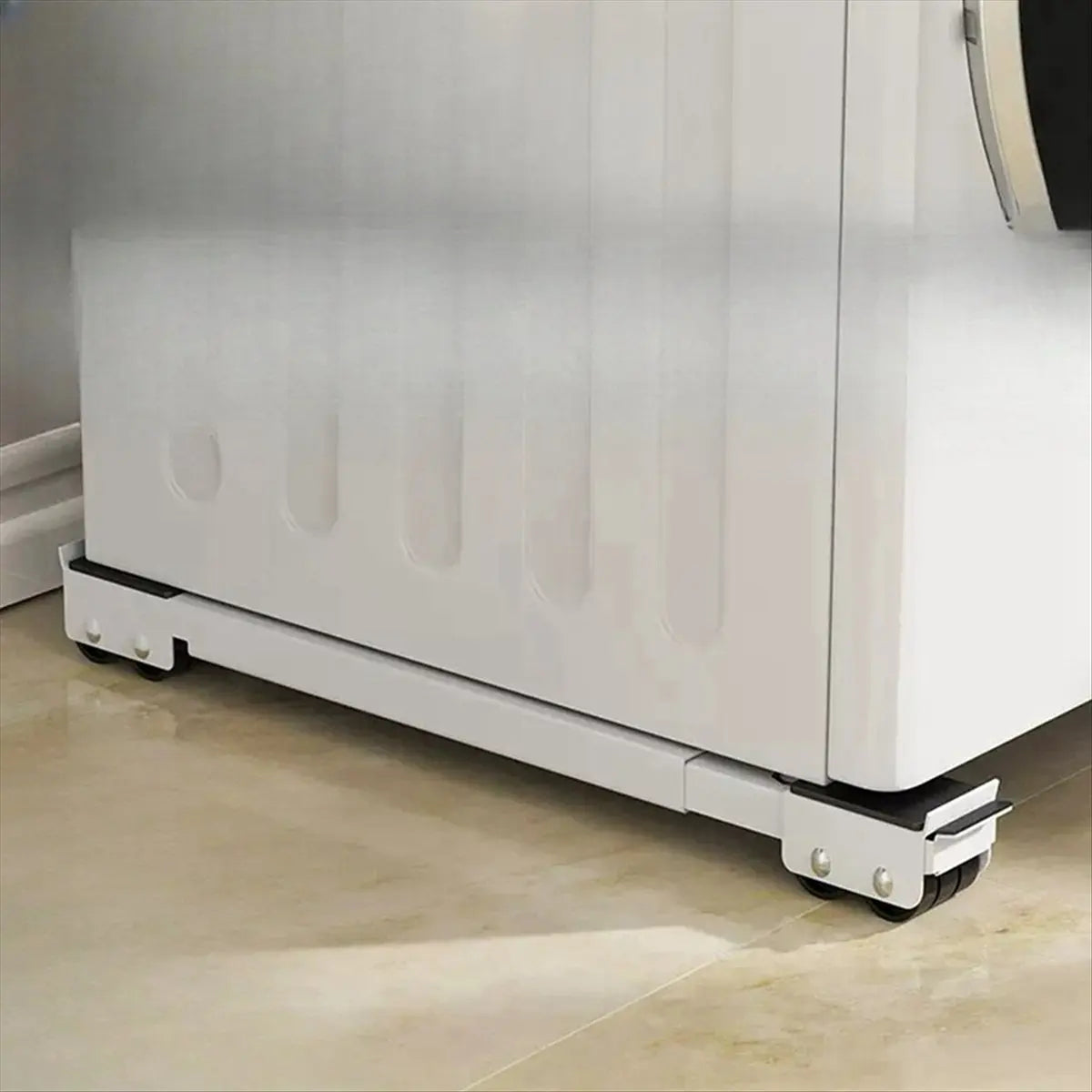 Adjustable Appliance Roller Base | 16-Wheel Fridge & Washer Stand Peaceful Pleasures Health and Wellness NONE