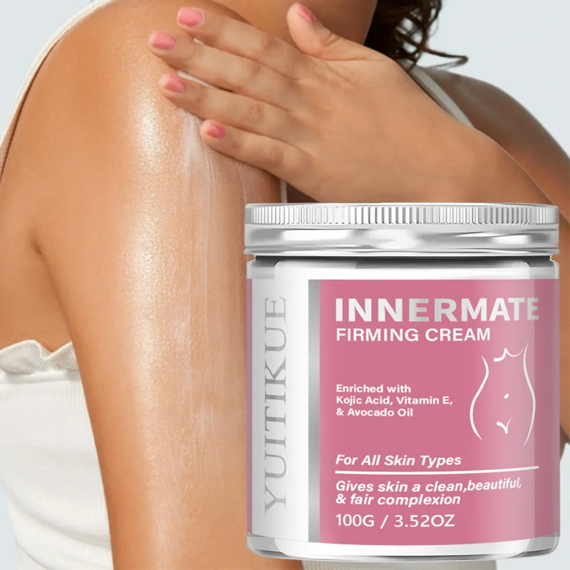Yuitikue Intimate Firming Cream, 100g Infused with Kojic Acid, Vitamin E & Avocado Oil for Smooth, Bright & Toned Skin Peaceful Pleasures Health and Wellness