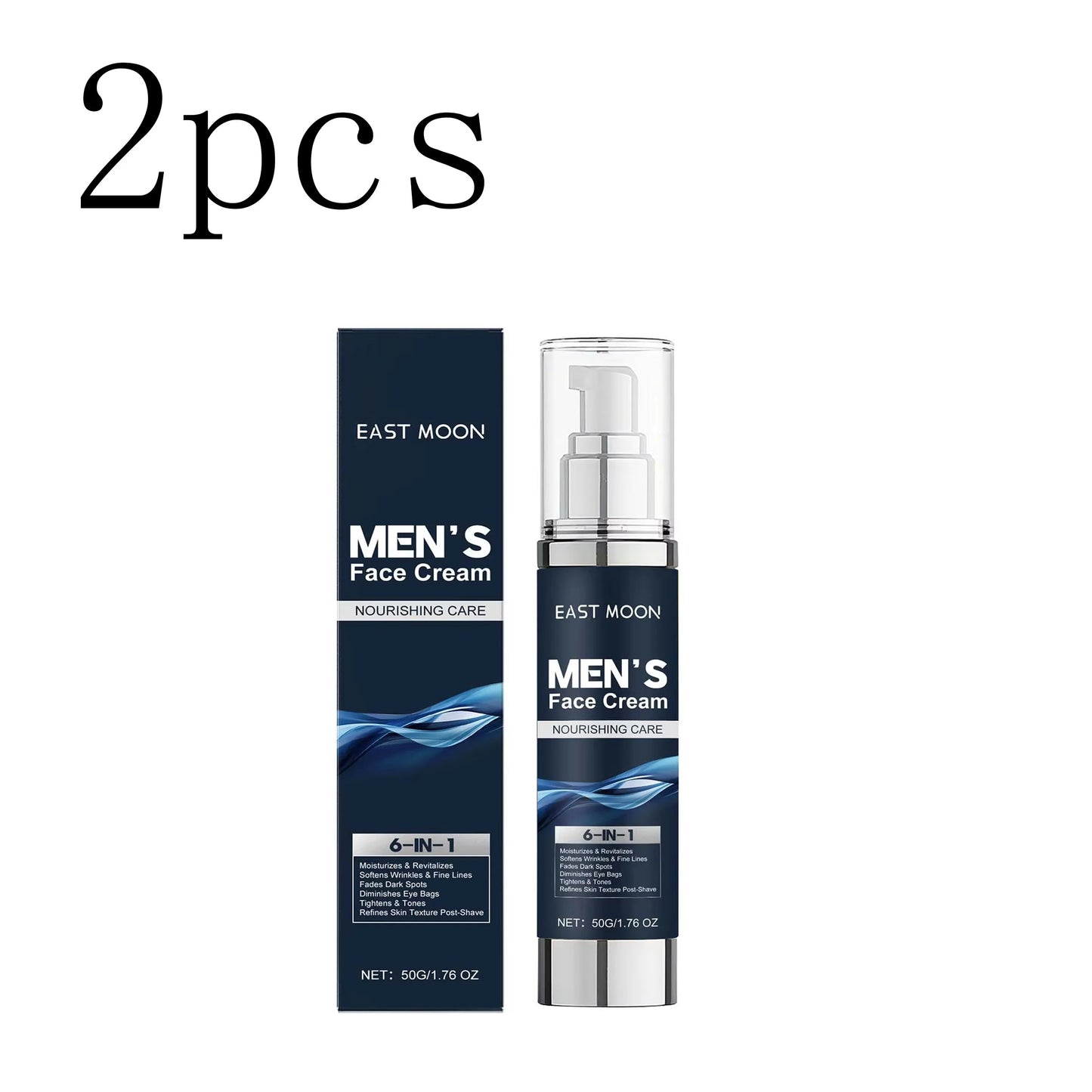 East Moon Men's Deep Moisturizing Face Cream | Aftershave & Eye