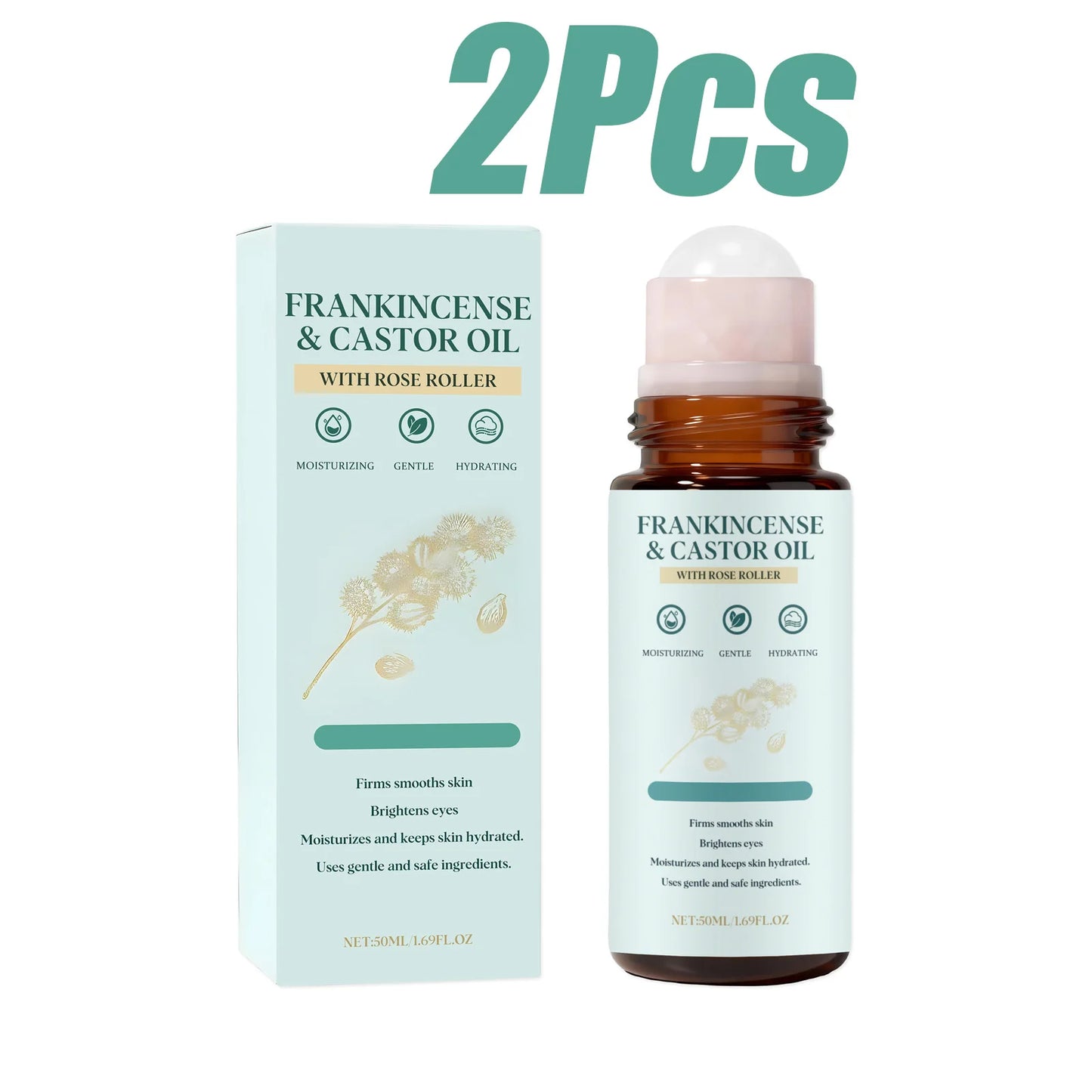 Frankincense & Castor Oil Rollerball – Soothing Roll-On Body Oil