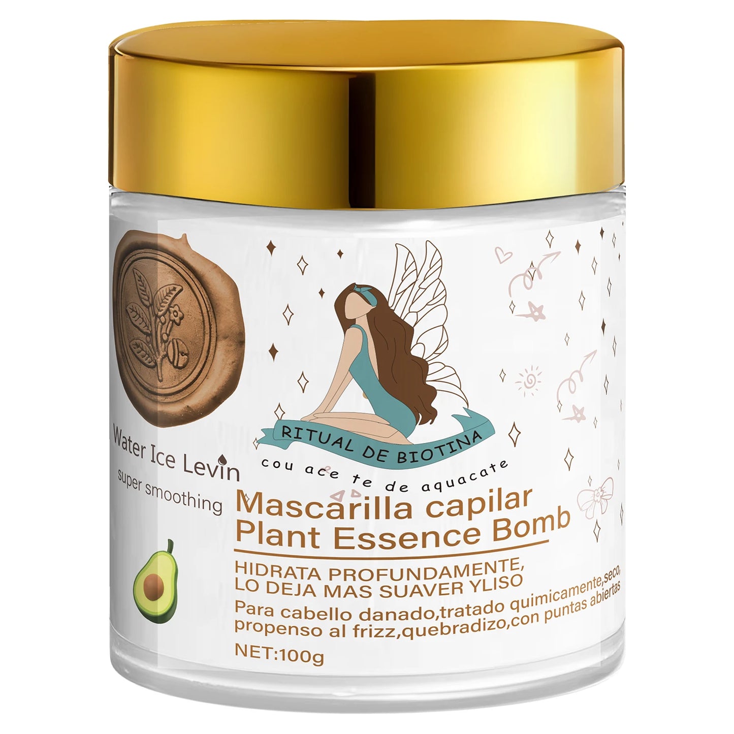 Plant-Based Hair Mask – Moisturizing & Repairing | Silky Shine Hair Mask Treatment Peaceful Pleasures Health and Wellness