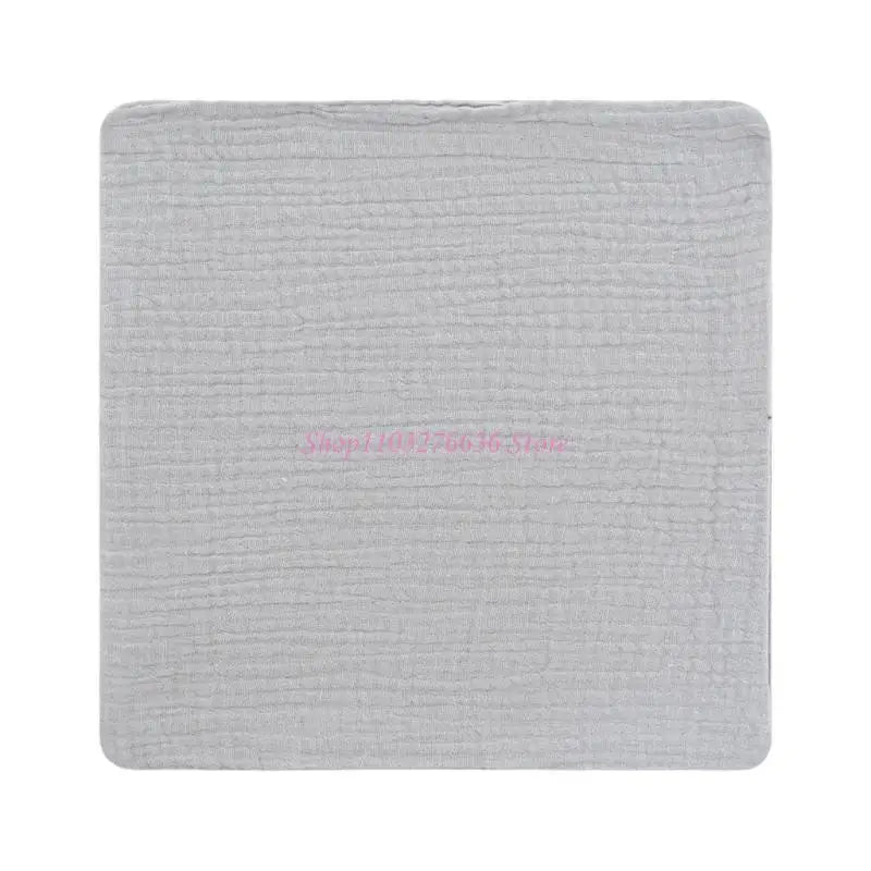 Soft Cotton Baby Washcloths – Face Towel, Drool Bib & Burp Cloth