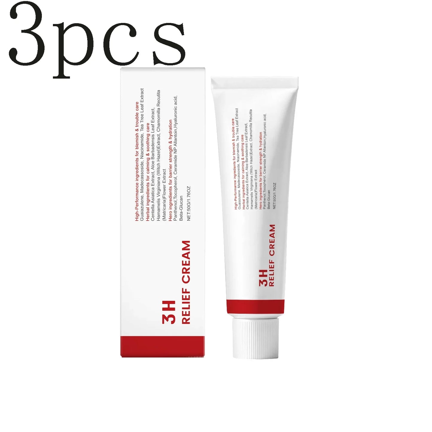 Centella Asiatica Moisturizing Face Cream – Lightweight 50g