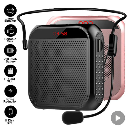 AyeBeau Wearable Voice Amplifier with Mic | 5W, 2200mAh Wearable Voice Amplifier Oasis Select