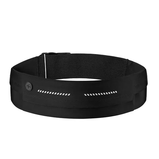 Sports Running Waist Belt Bag Ultra-Thin Waterproof Phone Pouch for iPhone 15 14 13 12 11 Pro Max AirPods Pro 3 Gym Workout Peaceful Pleasures Health and Wellness