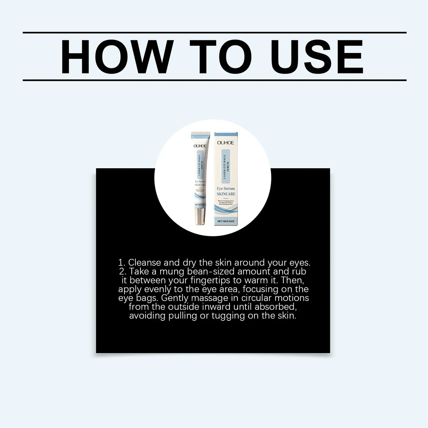 Ouhoe Anti-Aging Eye Cream – Brighten & Smooth Eye Area