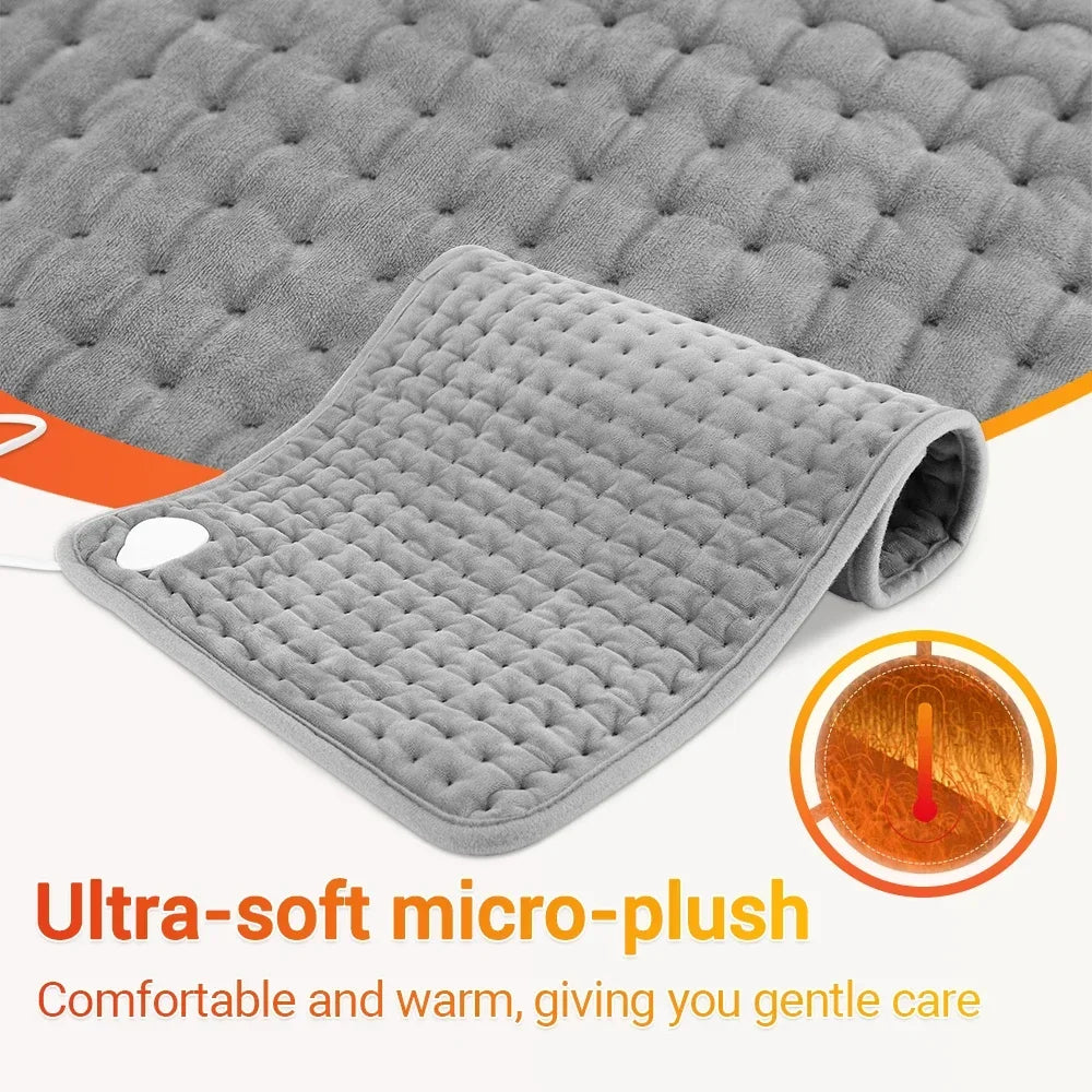 AFDEAL Electric Heating Pad Belt – 9 Levels, Back & Body Warmer