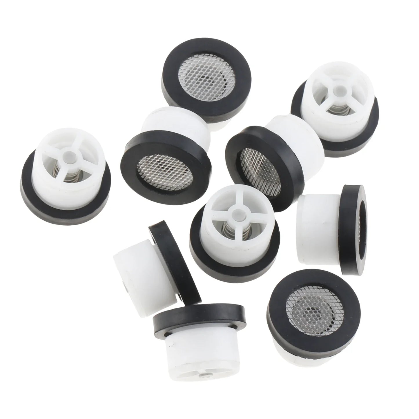10-Pack POM One-Way Shower Check Valve Anti-Backflow Gaskets