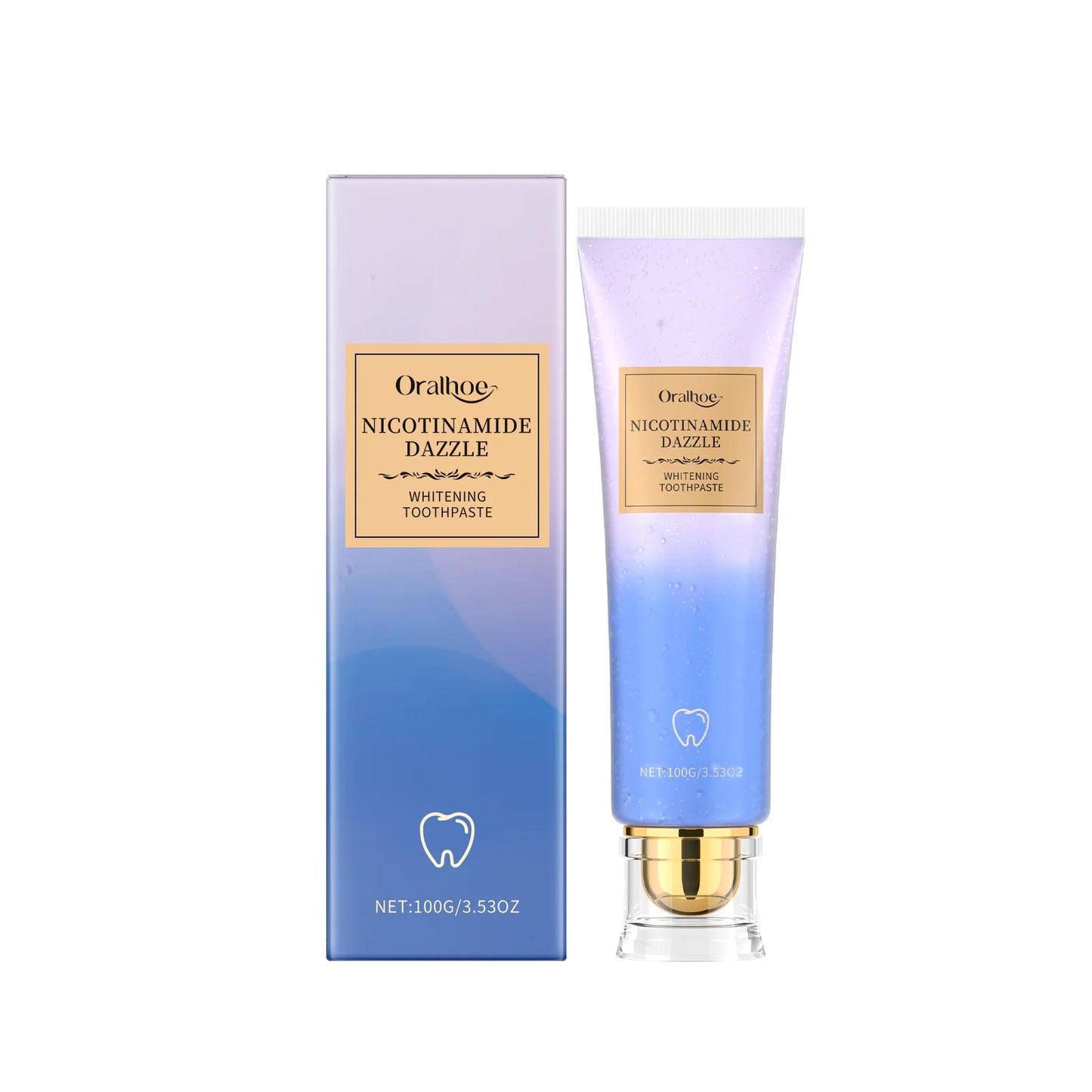 Oralhoe Niacinamide Whitening Toothpaste | Fluoride-Free, 100g