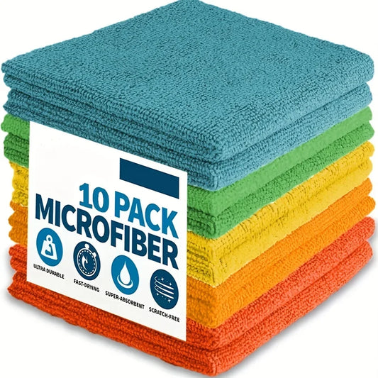Microfiber Cleaning Cloths – Absorbent Kitchen & Bathroom Rags Microfiber Cleaning Cloth Peaceful Pleasures Health and Wellness
