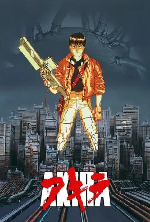 Akira Anime Retro HD Canvas Wall Art Poster | Japan Print