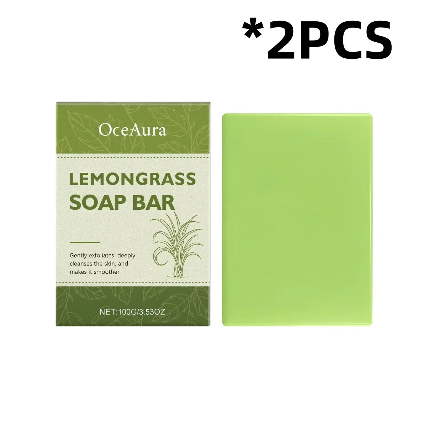 OceAura Lemon Exfoliating Soap – Cleanse, Hydrate & Firm Skin