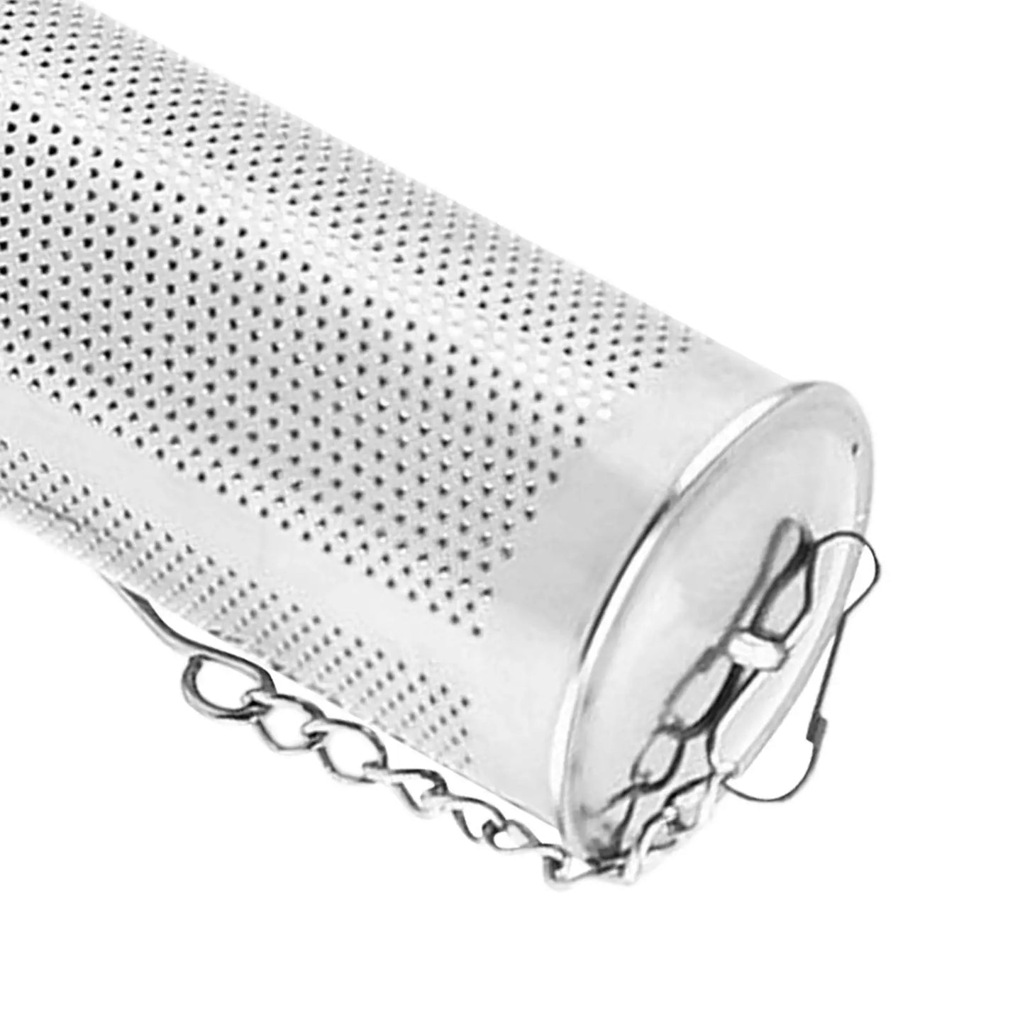 Stainless Steel Loose Leaf Tea Infuser & Strainer with Hook