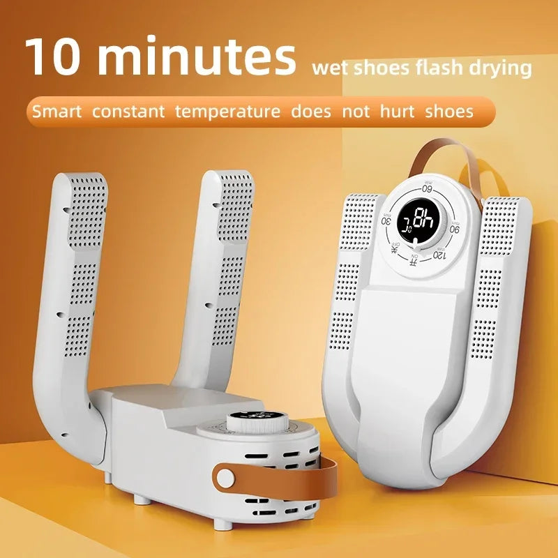 Electric Shoe Dryer with Timer – Deodorizing & Warming