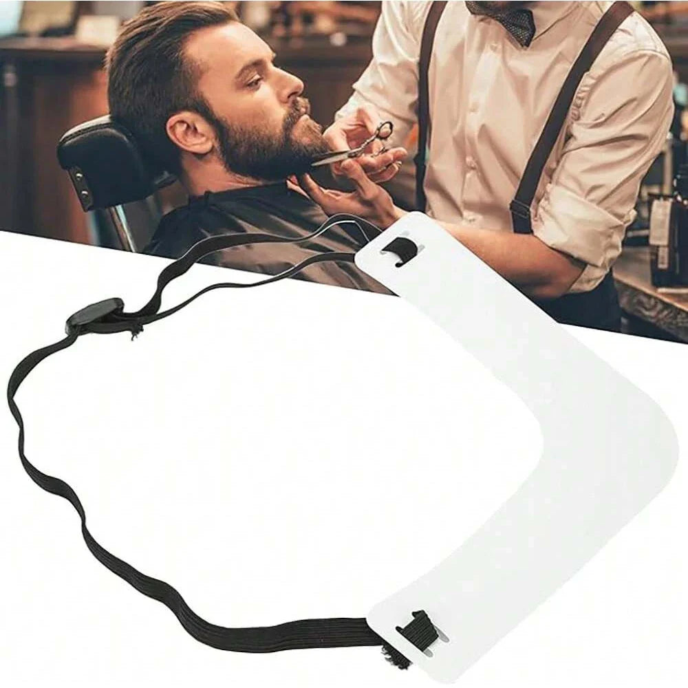 Beard Shaper & Neckline Shaving Template – Goatee & Mustache Guide
