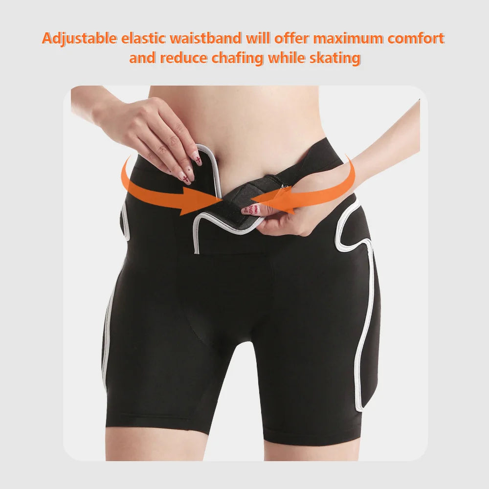 3D Hip Protector Padded Shorts Adults Tailbone Butt Pad Ski