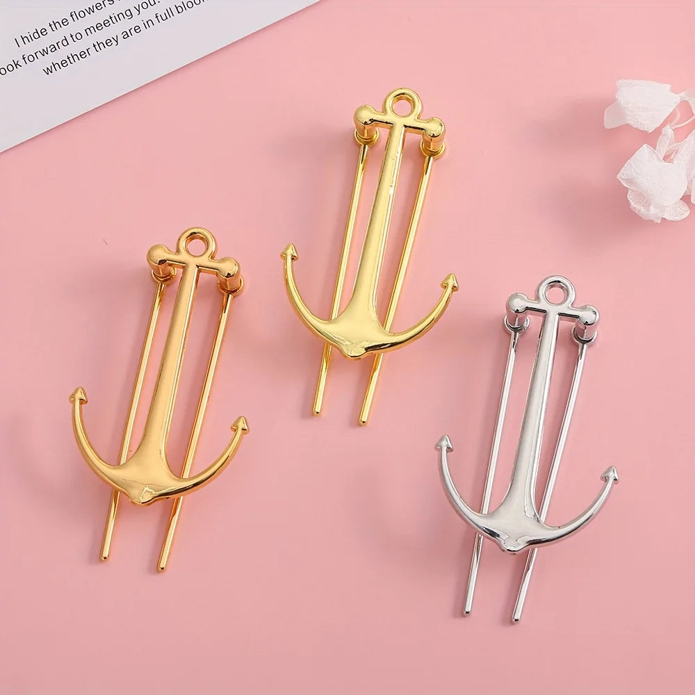 Stylish Anchor Metal Bookmark Durable Reader Page Holder Perfect
