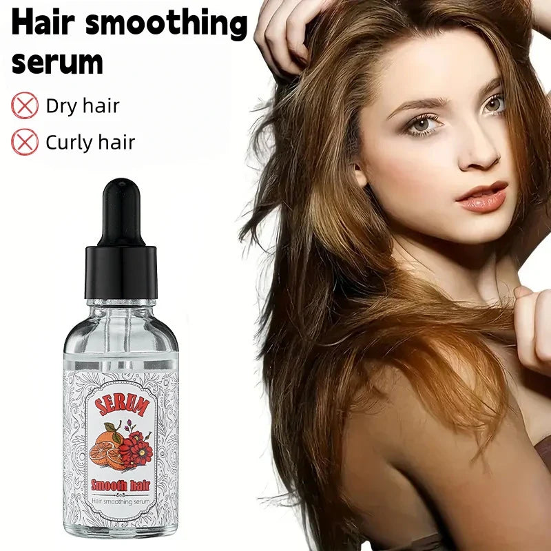 Hair Smoothing Serum 30ml – Glycerin Frizz Control for All Hair