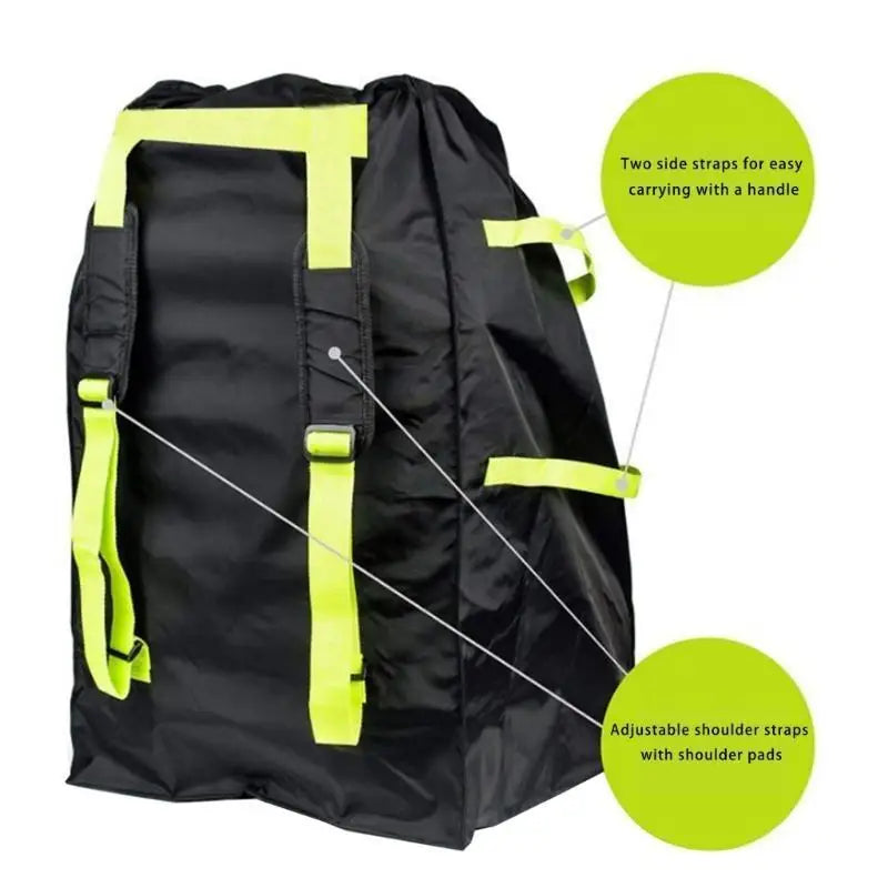 Large Pram & Car Seat Travel Bag – Gate Check Cover for Flights