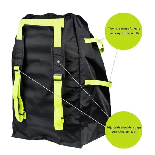 Large Pram & Car Seat Travel Bag – Gate Check Cover for Flights Pram Travel Bag Peaceful Pleasures Health and Wellness CN