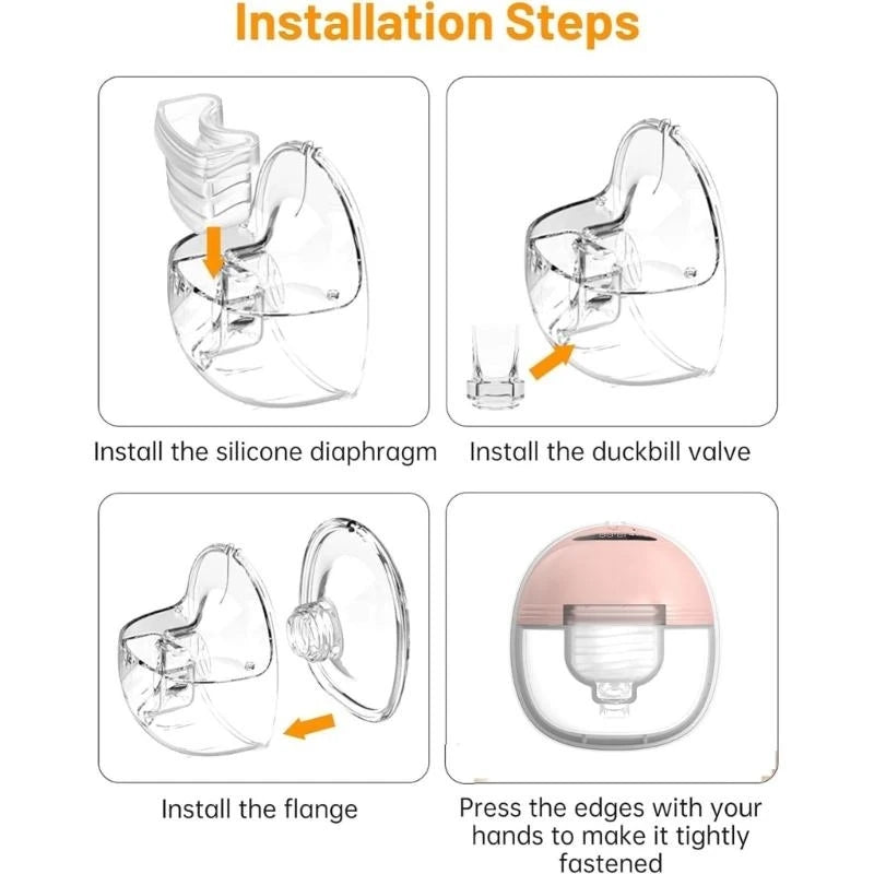 Silicone Duckbill Valve & Membrane Kit for S18/S21 Breast Pump