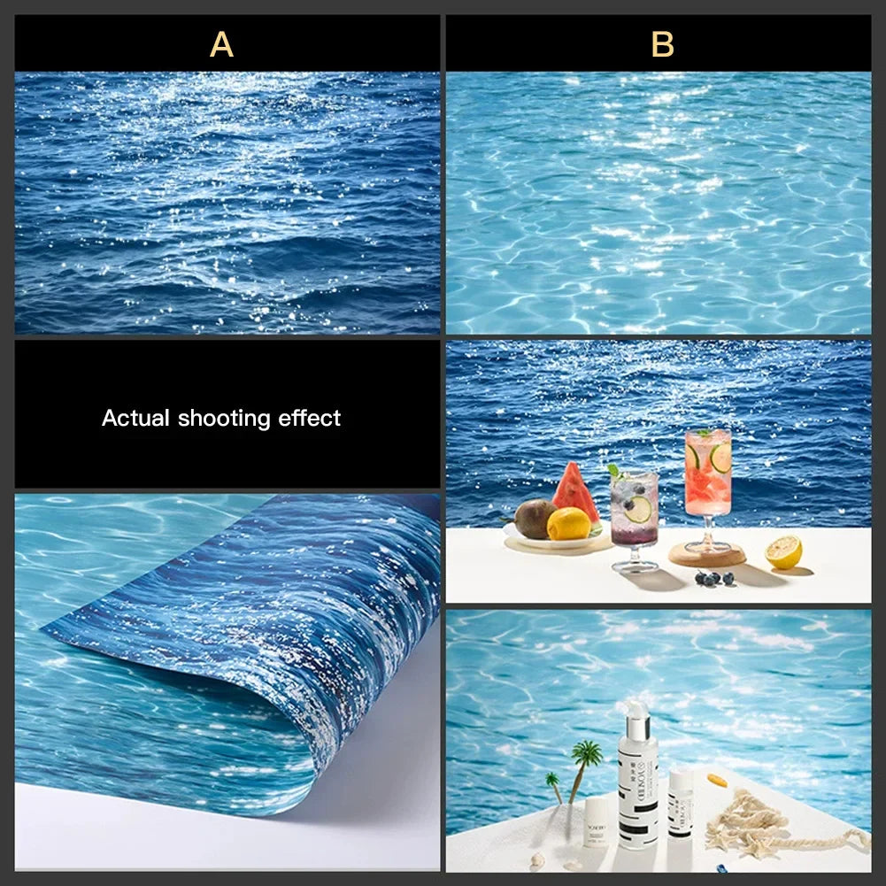 Double-Sided Waterproof Photo Background Board 57×87cm | 3D