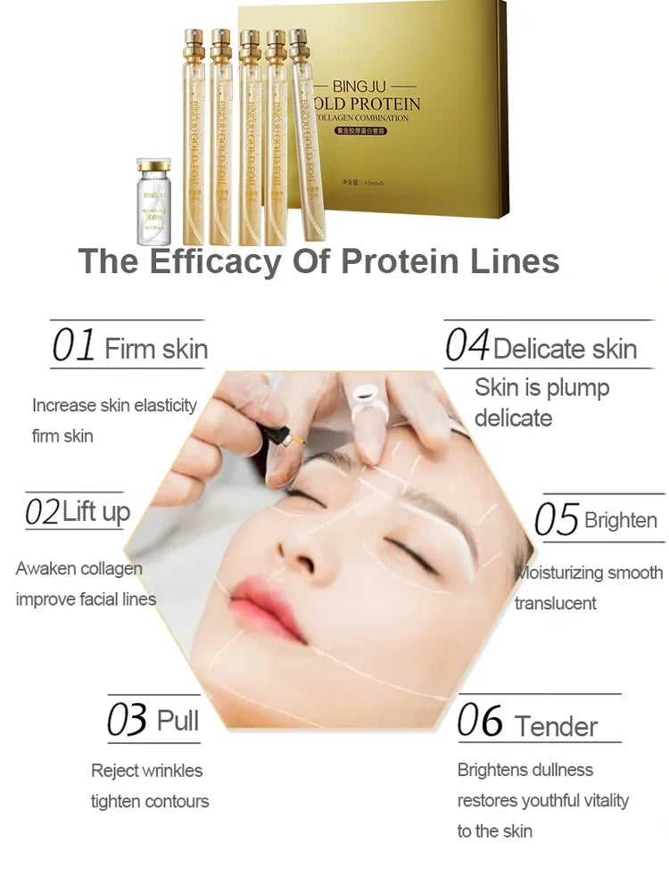 24K Gold Peptide Hyaluronic Acid Serum – Firming & Anti-Aging