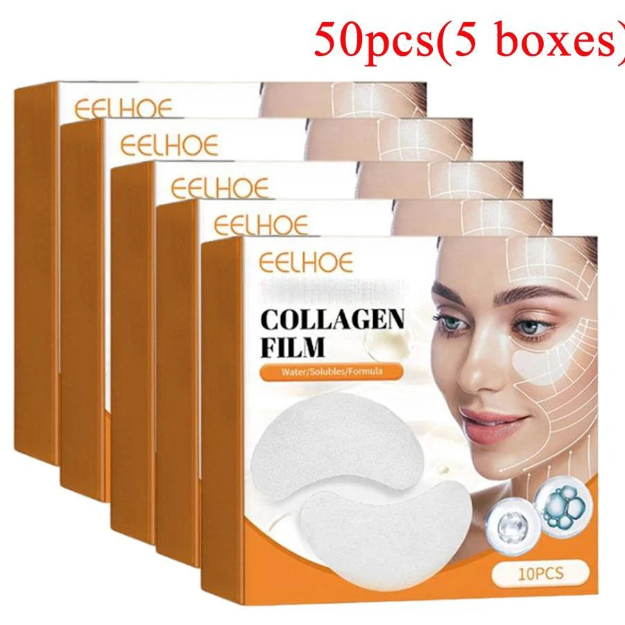 Collagen Soluble Eye Patches – 5 Boxes | Anti-Wrinkle & Dark Circle Eye Masks Peaceful Pleasures Health and Wellness