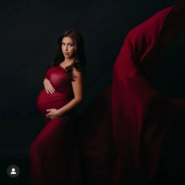 Maternity Chiffon Fabric Draping Maternity Sheer Silky See Through Photo Photography Shoot Prop Drape Peaceful Pleasures Health and Wellness colors 9 1.5X6 M