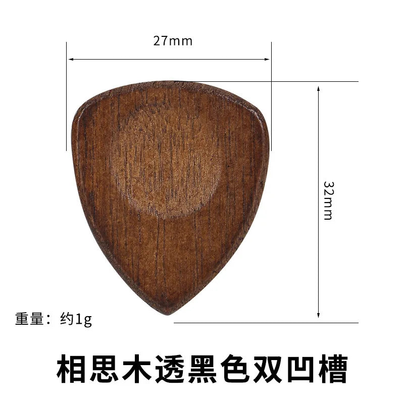 Wood Guitar Pick Electric Parts Premium Guitarpicks Enhancing Grip