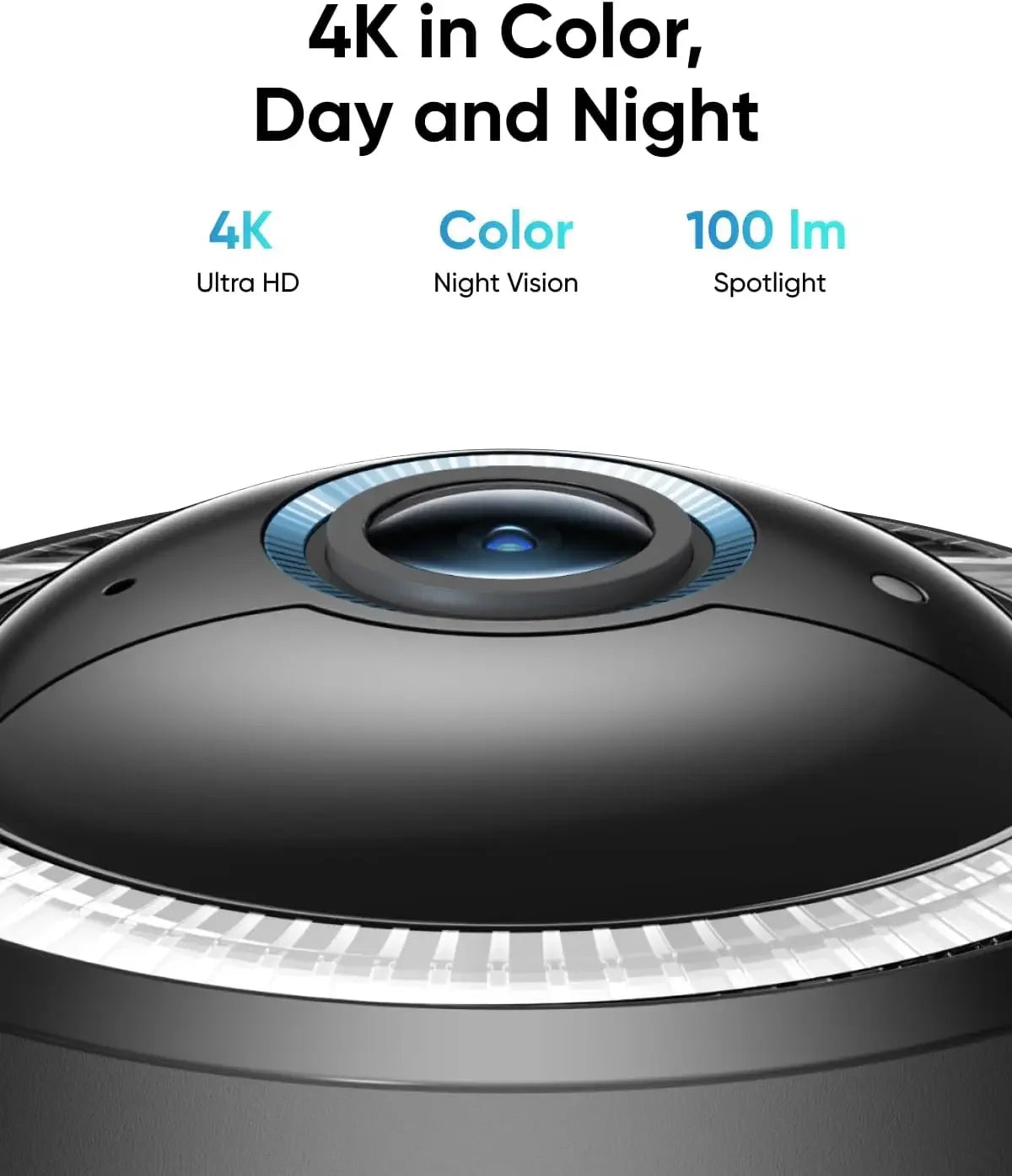 4G LTE Solar Security Camera with 4K, AI Tracking, Pan & Tilt, SIM Card & SD Card Included Peaceful Pleasures Health and Wellness
