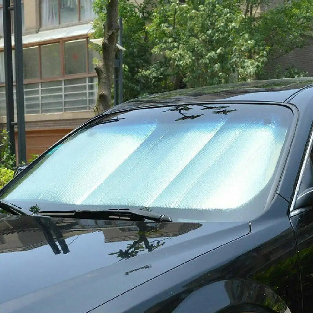 Universal Windshield Sunshades Car sun visor Foldable Car Front Window Sunshade Snow Ice Protection Cover Peaceful Pleasures Health and Wellness