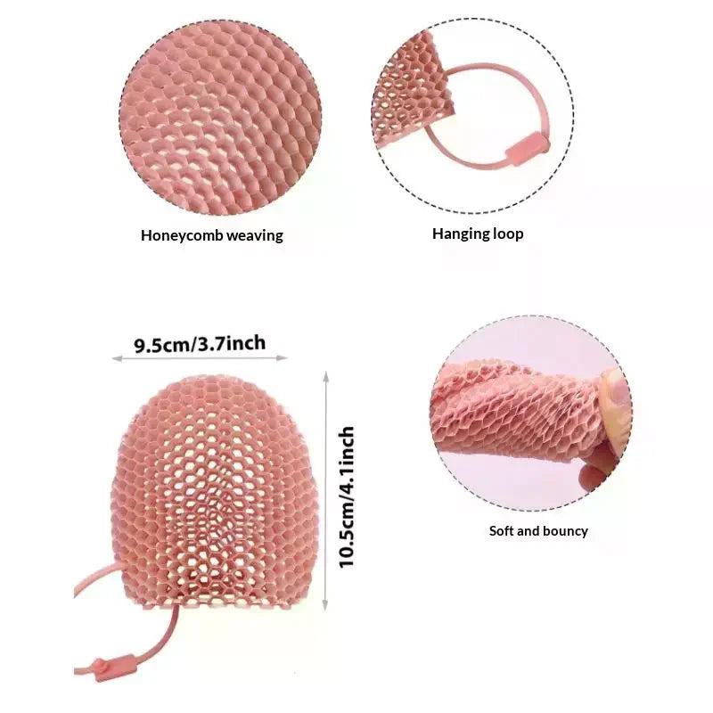 TPU Honeycomb Exfoliating Cleansing Glove | Face & Body