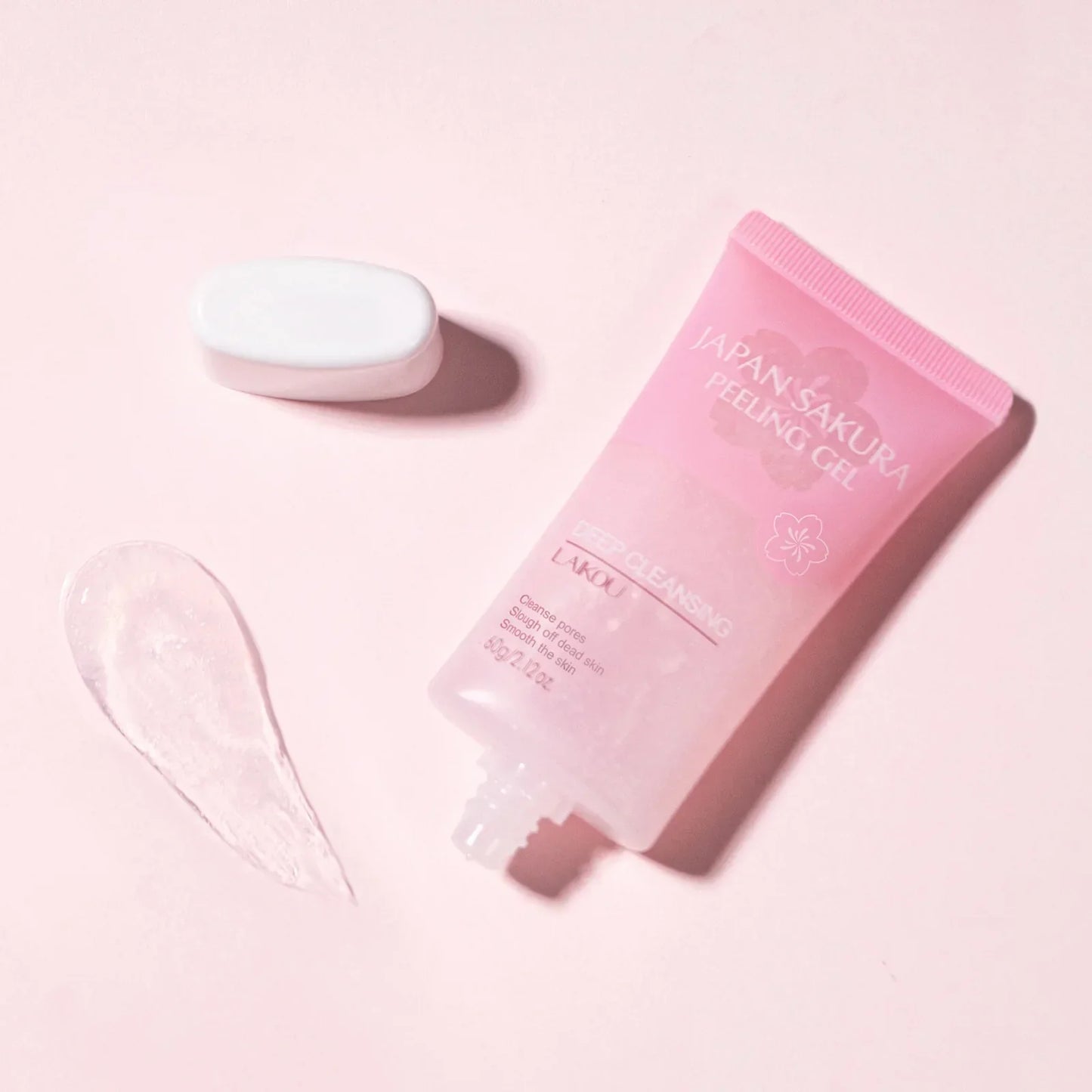 LAIKOU Sakura Peeling Gel 60g – Exfoliate & Brighten Skin