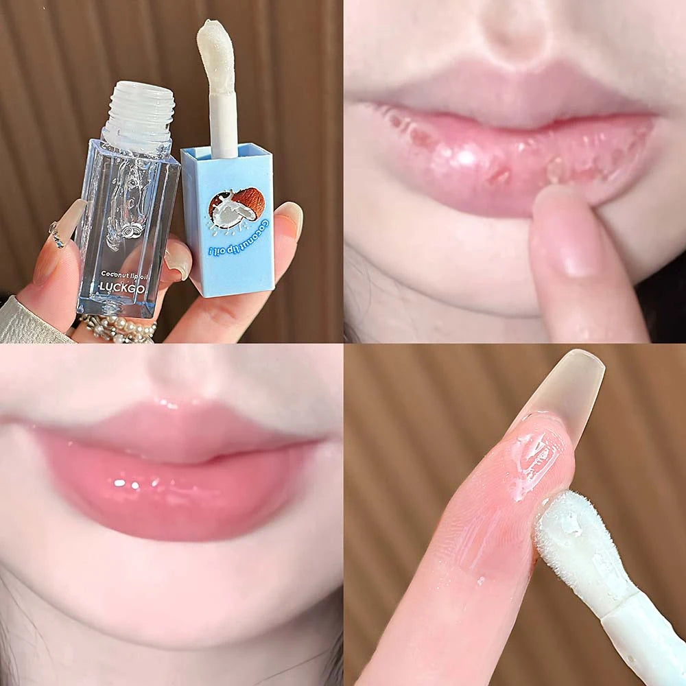 Coconut Lip Care Set – Lip Balm, Lip Oil & Night Treatment