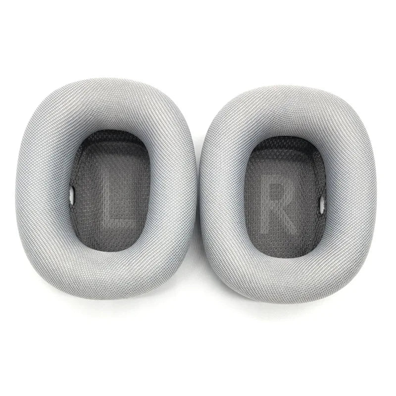 1 Pair Earpads Isolate Outside Noise For AirPods Max Headphone Cover Sponge Cover Ear Cups For Clearer Sound Quality And Great Peaceful Pleasures Health and Wellness Silver
