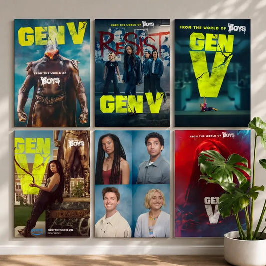 TV G-Gen VS Poster HD Self Adhesive Waterproof Wall Art Ideal for Home Office Dorm Bedroom Great Gift Peaceful Pleasures Health and Wellness