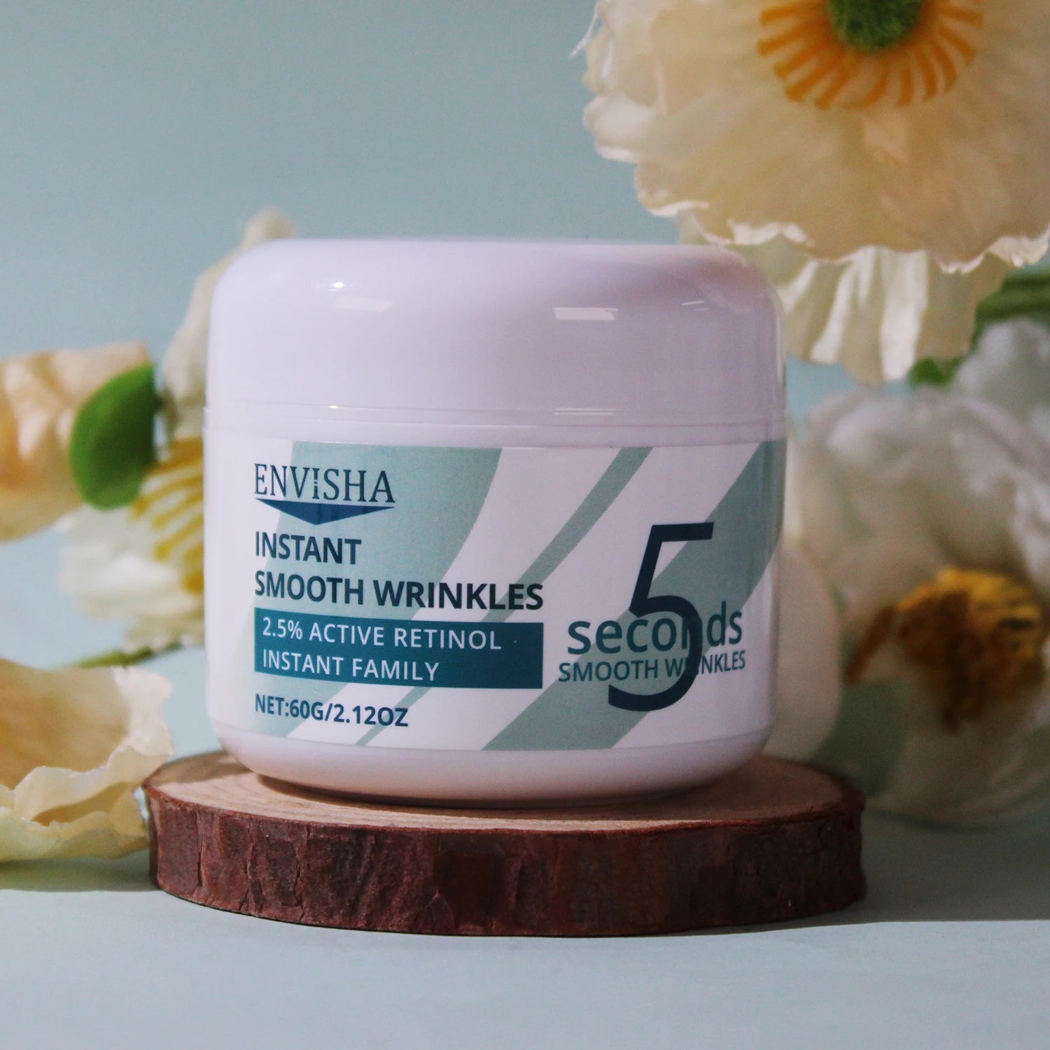 ENVISHA 5-Second Retinol Anti-Wrinkle Cream – Firming & Lifting, 60g Face Cream Peaceful Pleasures Health and Wellness