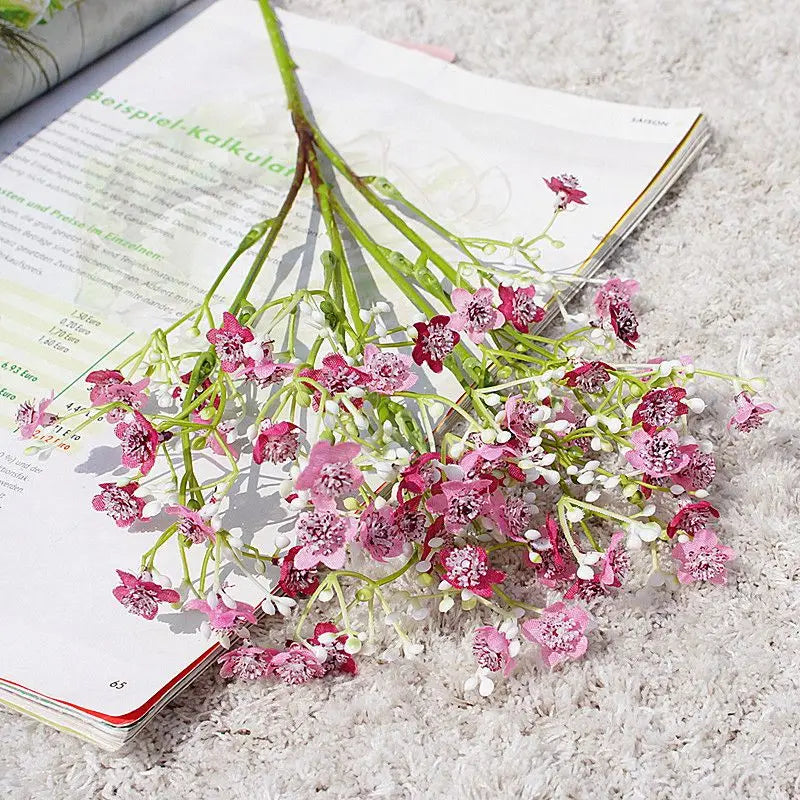 Artificial Baby's Breath Flowers | Wedding & Home Decor Bouquet