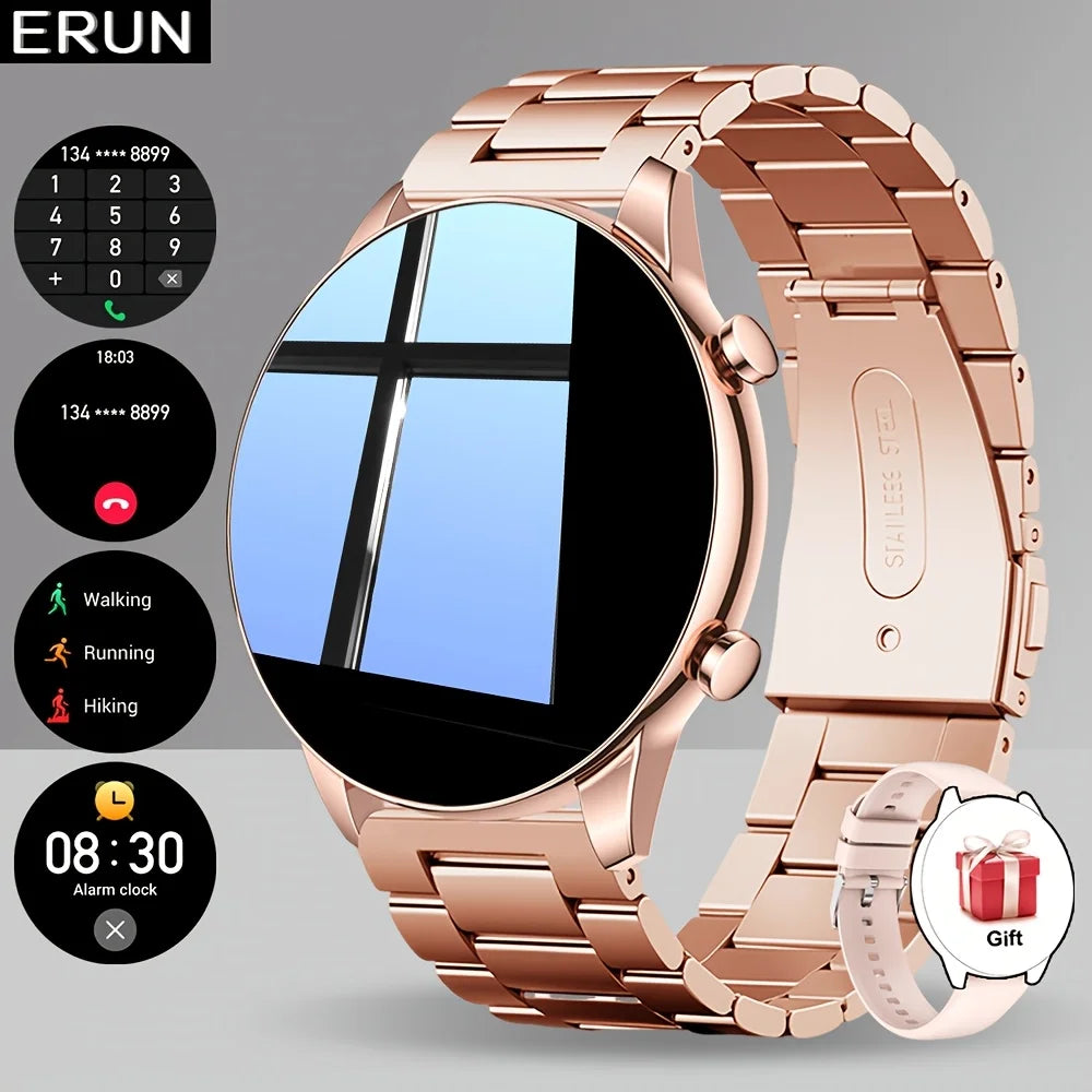 ERUN Smart Watch – Wireless Calls, Sports Modes & Fitness Tracker
