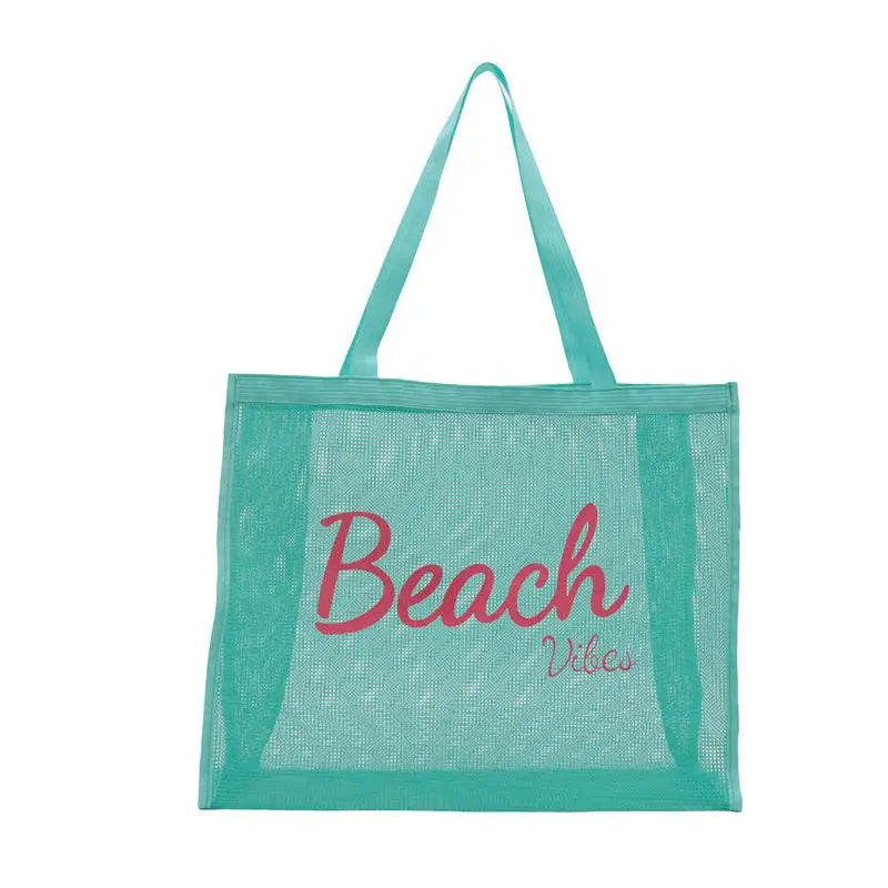 Women's Large Mesh Tote Bag – Beach, Pool, Gym & Travel