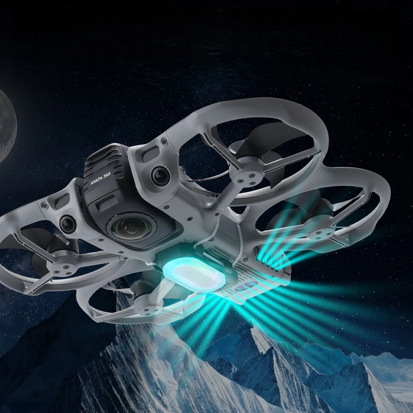 Long Battery Life Up To 180 minutes For DJI AVATA 360 Spotlight Color-Changing Illuminated Landing Gear Photography Accessory Peaceful Pleasures Health and Wellness