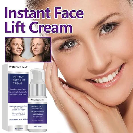 Instant Face Lift Cream with Hyaluronic Acid | Skin Tightening 30ml Peaceful Pleasures Health and Wellness