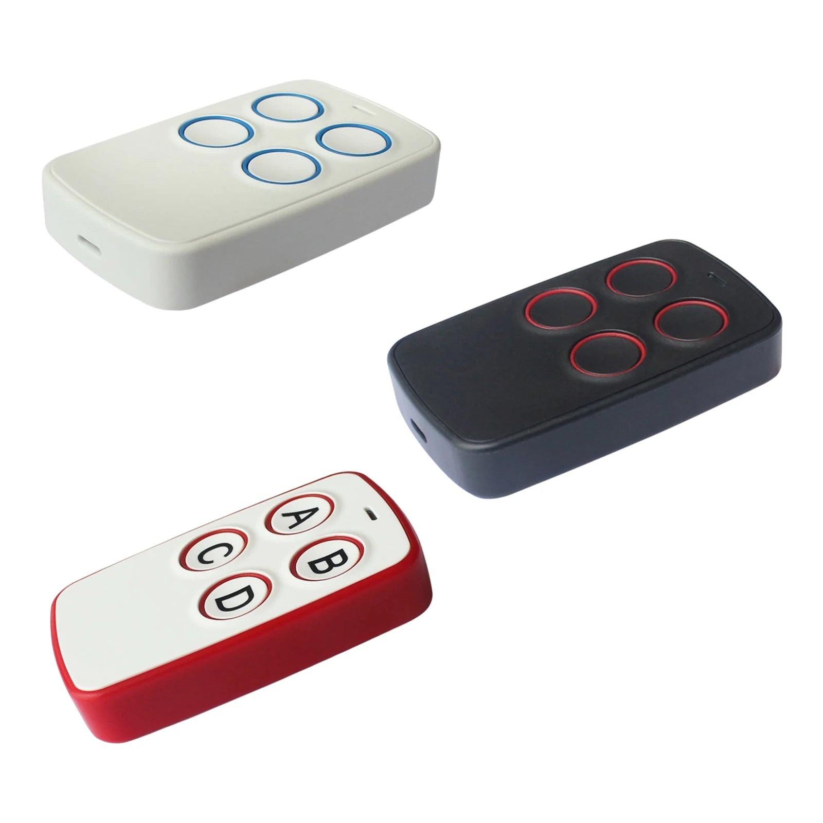 433 MHz Garage Door Openers with ABS Material Garage Door Remote Duplicator for Domestic Tubular Motor External Motor Remotes Peaceful Pleasures Health and Wellness
