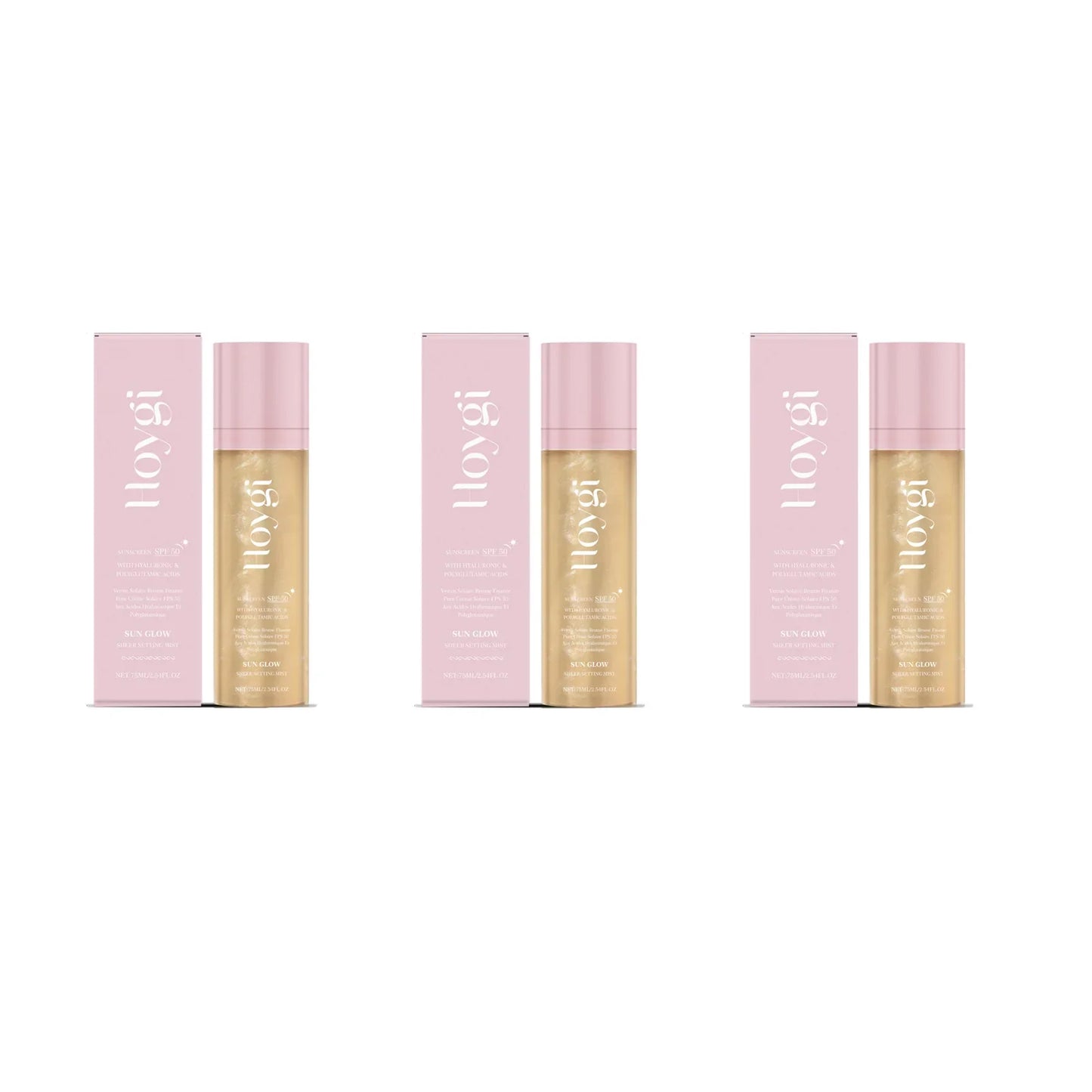 Hoygi SPF 50+ Setting Spray – Matte, Oil Control & Waterproof