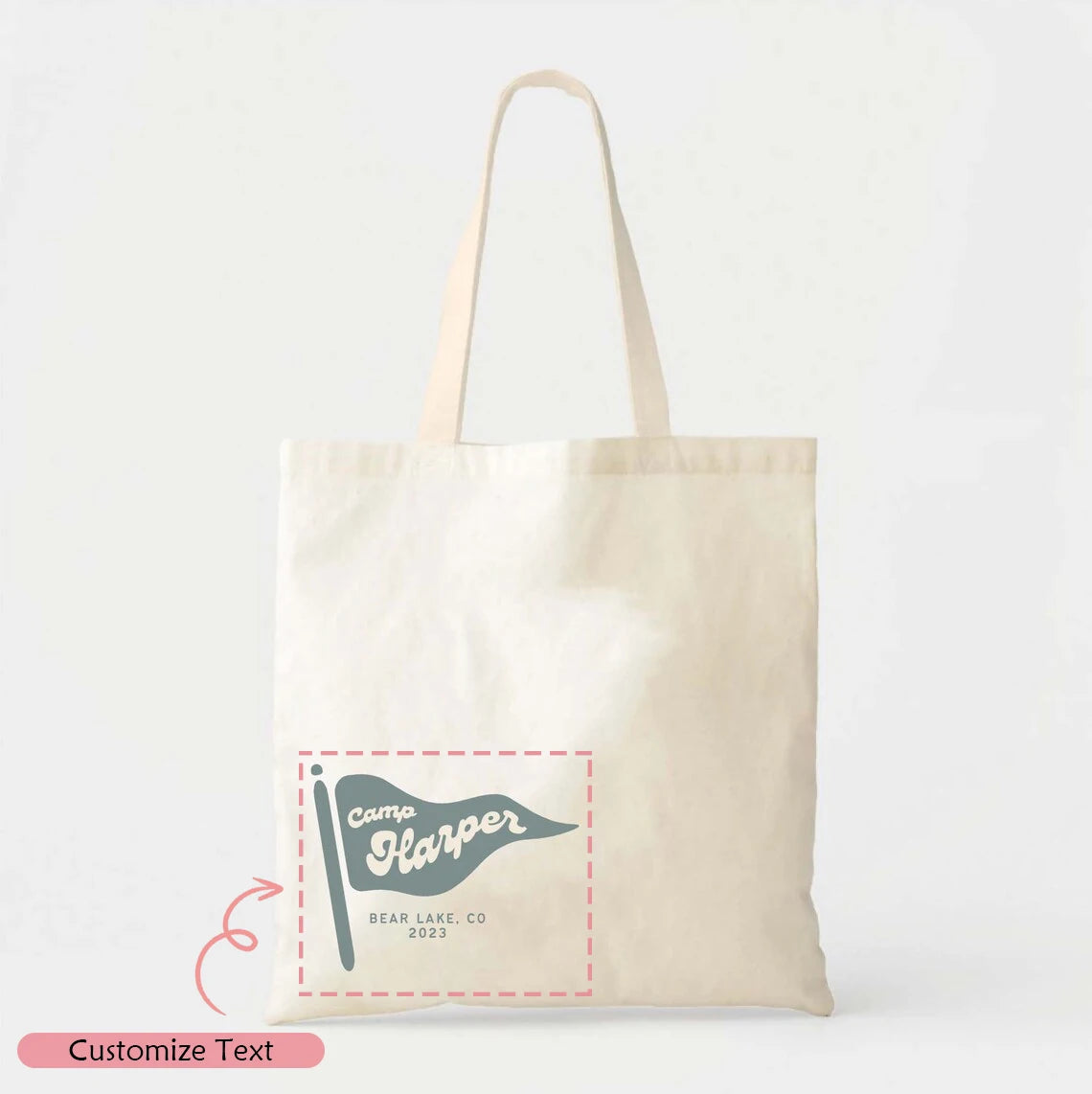 Personalized Mountain Bachelorette Tote Bag | Bridesmaid Gift
